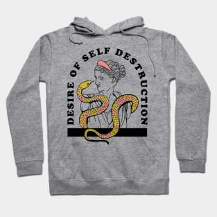 Desire of self destruction Hoodie